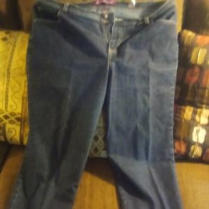 Gloria Vanderbilt Jeans, Size 20W, Blue Jean